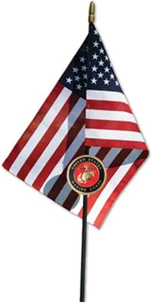 Flags Connections - Marine Corps Grave Marker | Heroes Series.
