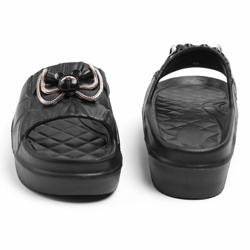 Image of Slipper for Women and Girls Flip Flops Summer Anti Skid Soft Pvc Sole Slide Home Indoor Slippers for Bedroom chappal