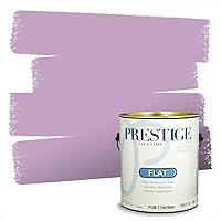 Vista 42 de PRESTIGE Pinturas de pintura interior e imprimación en uno, 1 galón, plano, combinación comparable de Sherwin Williams* Kimono Violet*