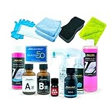 【メンテナンス剤セット】Zeus clear シラザン50 自動車用ガラスコーティング剤 メンテナンス剤セット LLサイズ