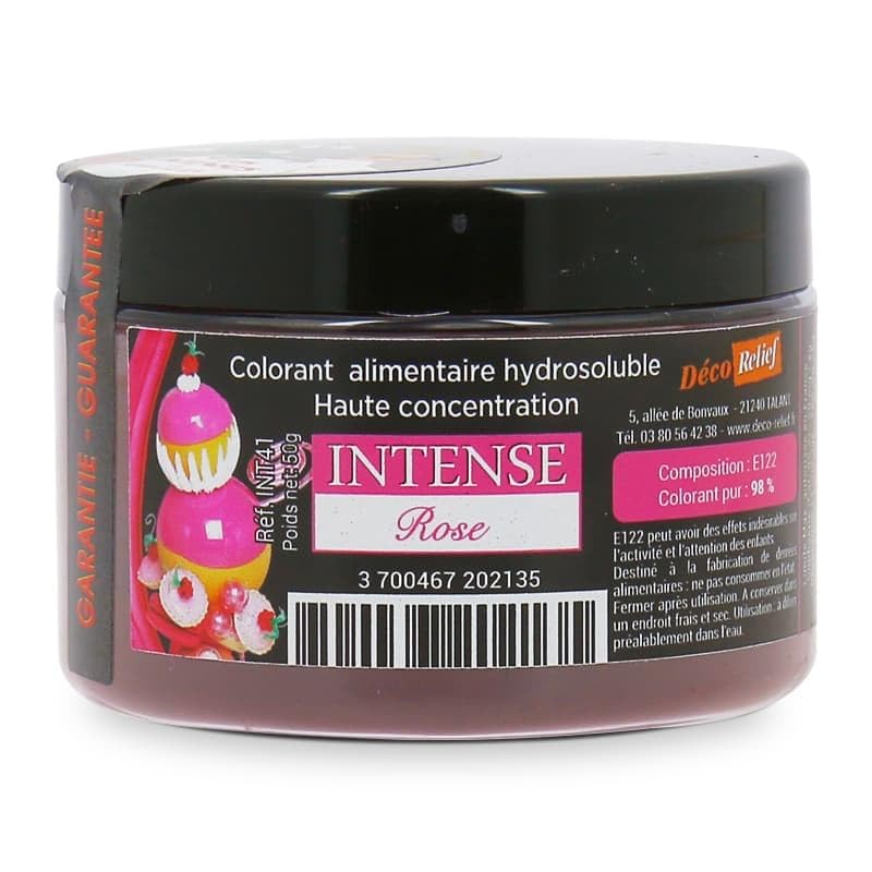 Déco Relief - Colorant Professionnel Intense Rose HC 50 g