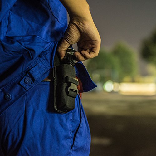 Weltool Tactical Molle Flashlight Holster CORDURA Material Holder with UTX-DURAFLEX Buckle Multi-Use Knive Tool Pouch compatible for Fenix PD35 TK16 for Streamlight Scorpion X, STRION, PROTAC HL