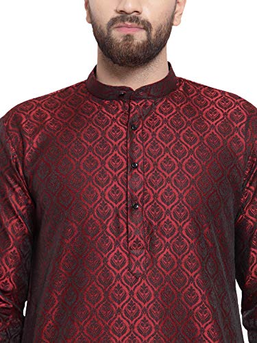Image of Jompers Men's Silk Straight Kurta