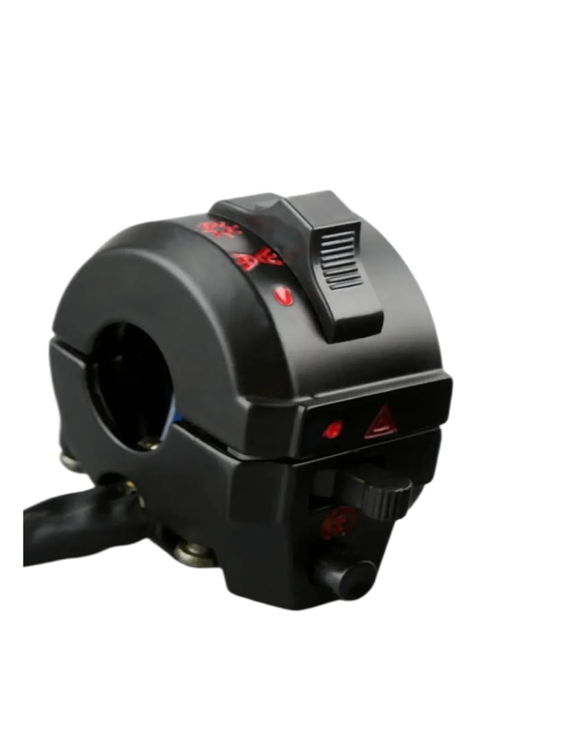 22mm Motorcycle Motorbike Handlebar Left Right Side Control Switch High/Low Beam Light Turn Signal Horn Switch Parts(Left Right)