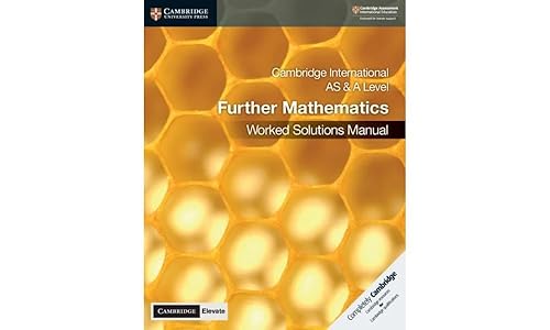 Cambridge International AS &amp; A Level Further Mathematics Worked Solutions Manual with Cambridge Elevate Edition - Paperback - 04 June 2020