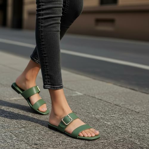 Image of Women's Slippers | Comfortable Flat Chappals for Women with Bow Detail | Stylish Casual Chappals, Trendy Summer Sandals, Comfortable Footwear for Daily Use