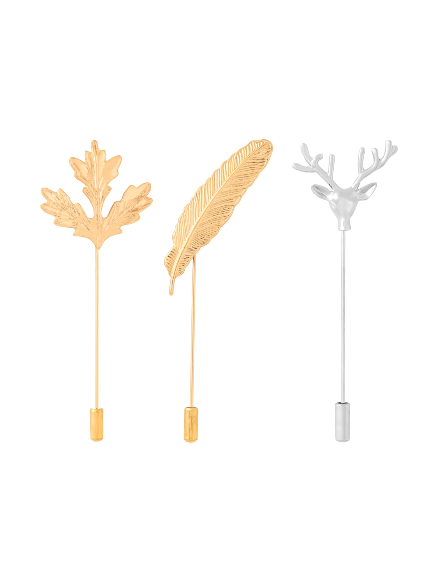 Yellow Chimes Lapel Pin for Men and Boys Leaf Lapel Pin for Men Suit | Gold Plated Formal Stainless Steel Golden Lapel Pins | Birthday Gift for Men and Boys Anniversary Gift for Husband (B094QNTRZ3) Amazon Price History, Amazon Price Tracker