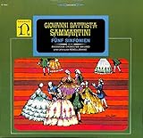 Giovanni Battista Sammartini: Fünf Sinfonien - H 71162 - Vinyl LP