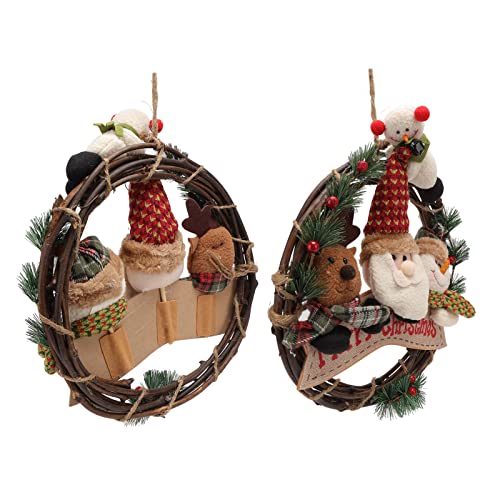 La mejor comparación de Adornos navideños para puerta comprados en linea. 25 Imagen adicional