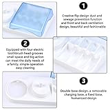 Zoom IMG-1 fororeh portaspazzolino elettrico con 4 Zoom IMG-1 fororeh portaspazzolino elettrico con 4