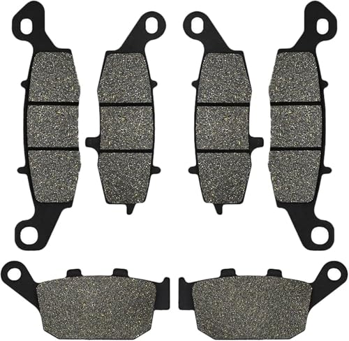 Plaquettes de frein pour moto Suzuki SFV650 Gladius 2009-2011 jeu avant et arrière
