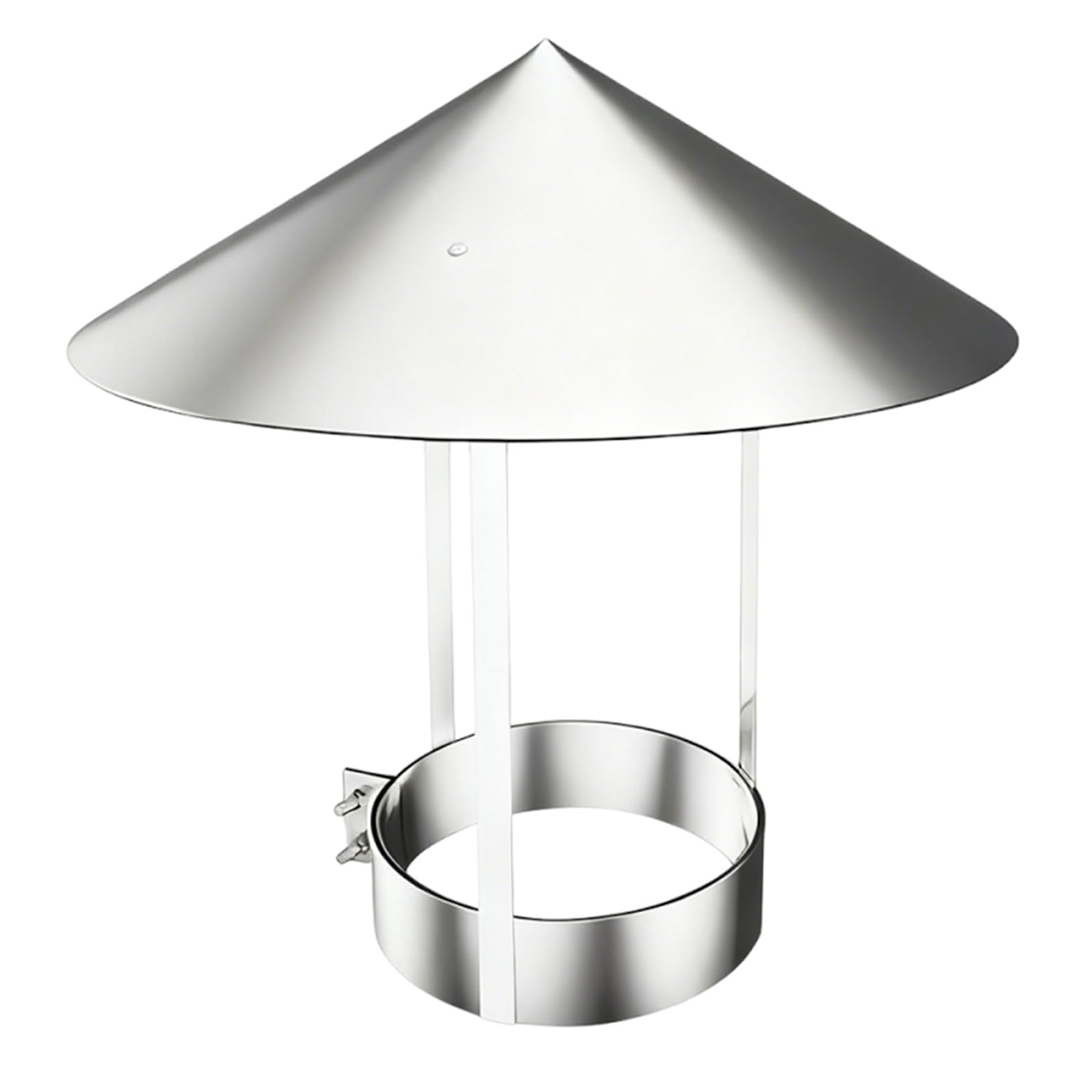 GYEQXKT Chimney cap,Stainless Steel Chimney Cap Cover, All-Weather Waterproof and Rustproof Design for Outdoor Use on Stoves and Chimney Flues