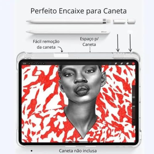 Capa Compatível Para iPad 9, 8, 7 Geração 10.2