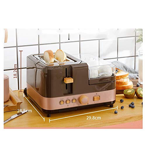 NXYJD 4 in 1 Multifunktions-Elektro-Frühstück-Maschine Toaster Sandwich-Maschine Haushalts Bratpfanne Brot-Hersteller Ei… – Bild 3