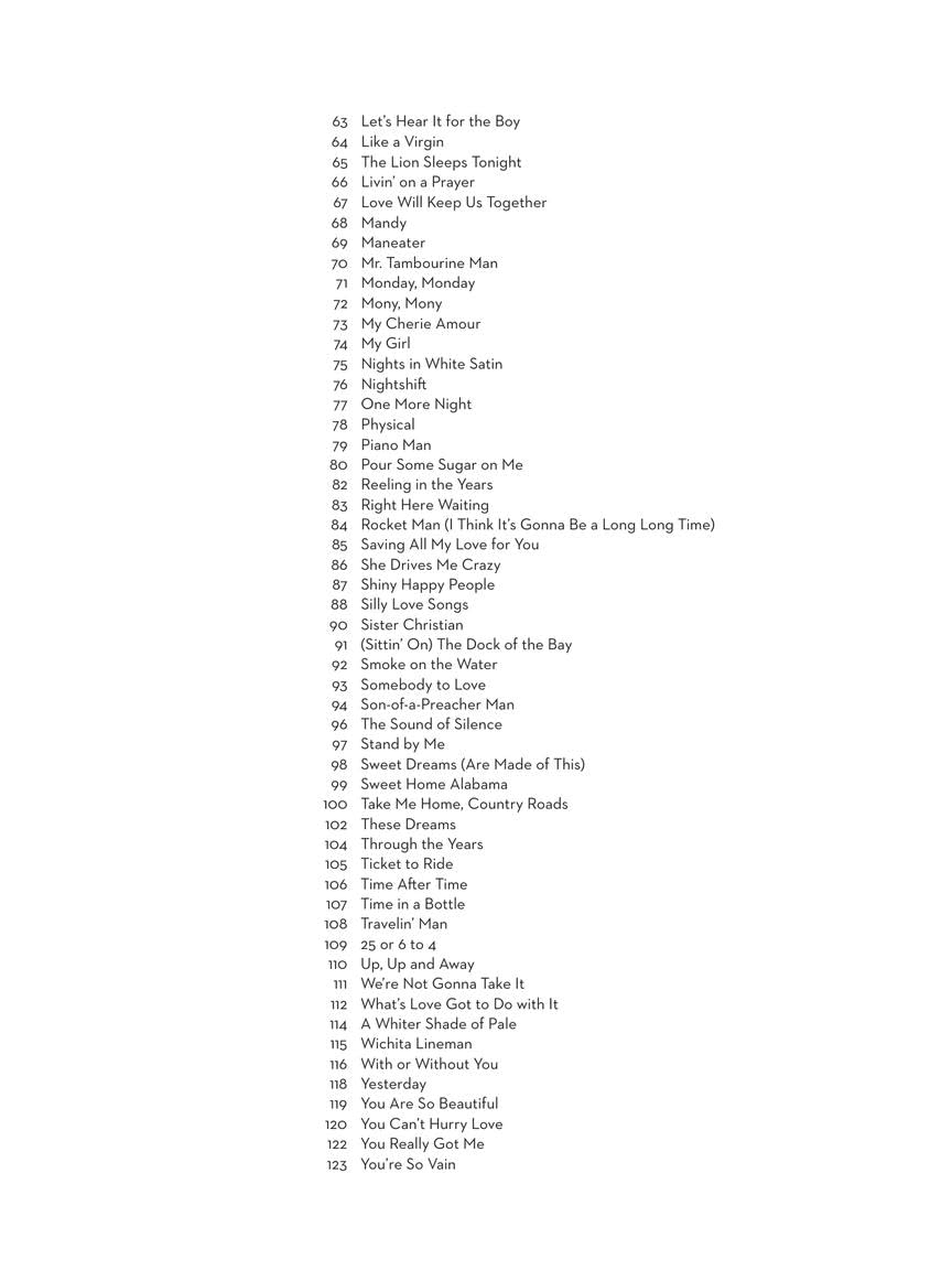 101 Popular Songs Clarinet: For Clarinet