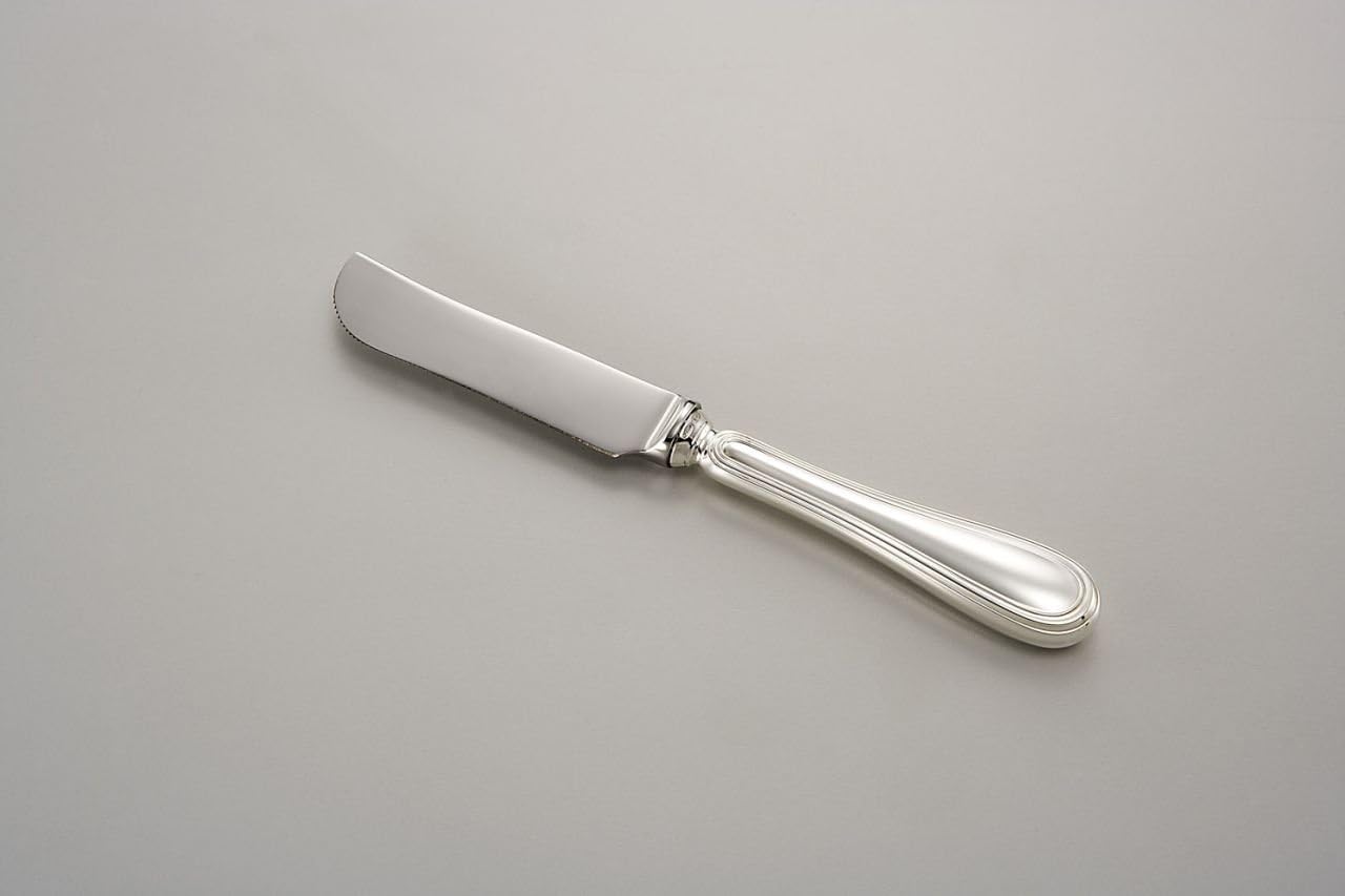 Pizza silver knife English style cod.BL82036 cm 18,5x2 by Varotto & Co.