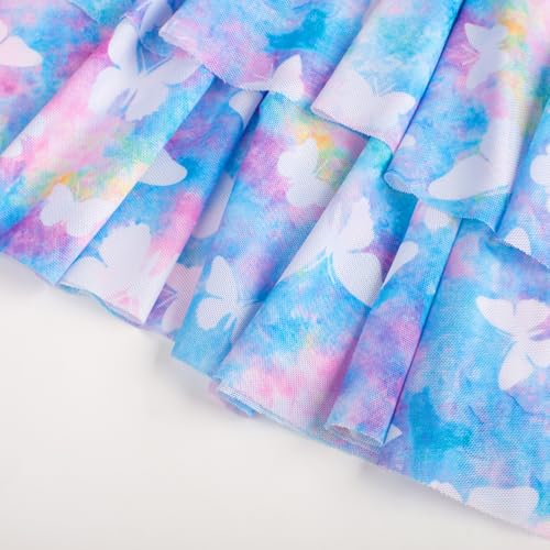 GRACE KARIN Girls Swimsuit with Skirt One Piece Bathing Suit Swimwear 6-14Y4