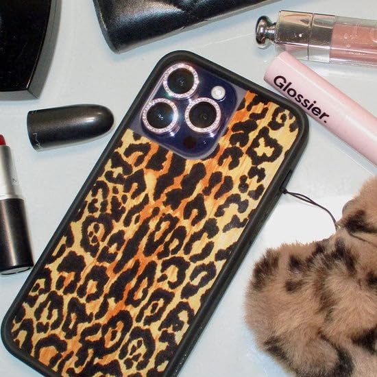 Image of Wildflower Cases - Compatible with iPhone 16 | Protective Bumper, 6.5ft Drop Test Certified, Women Owned Small Business | Leopard Love