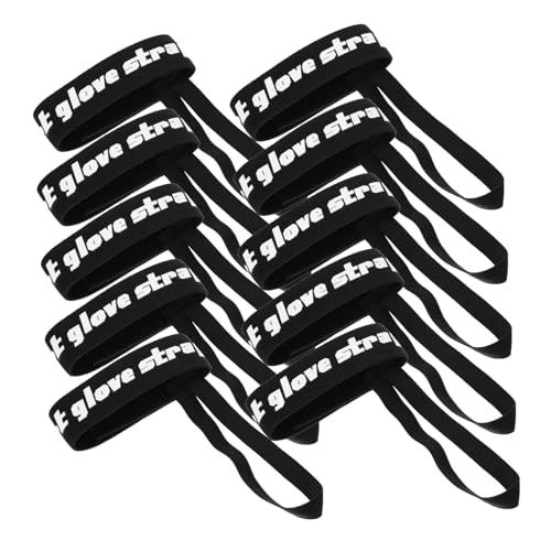 BESTonZON 10pcs Elastic Ski Glove Strap Lost Mittens Strap for Outdoor Sports High Flexibility Design for Enhanced Comfort for Skiing and Winter Activities