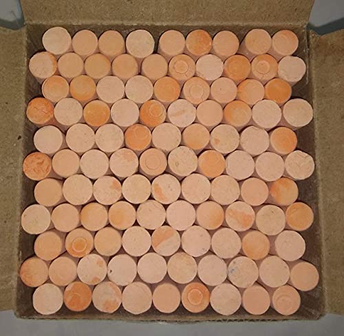 Dustless Chalks Sorted Orange Colours 100 pcs (Pack of 1) Dustless Chalks Sorted Orange Colours 100 pcs (Pack of 1)