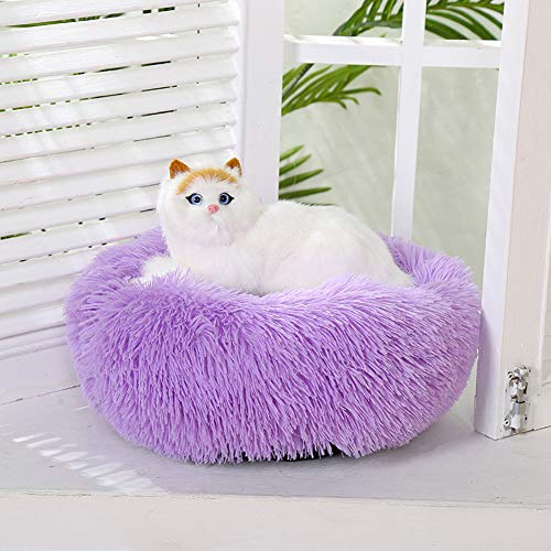 Lit pour chat et dodo petit chien coussin chaud lavable 40cm - 3