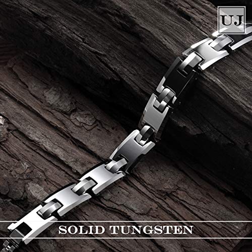 Pulsera de tungsteno para hombre Urban Jewelry 8.3–8.5" miniatura 6