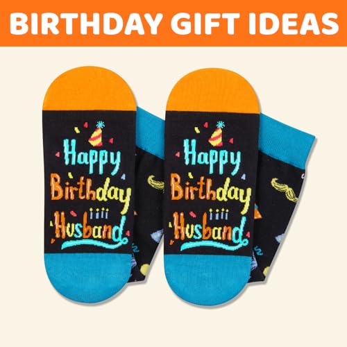 Husband Birthday Gift From Wife - Gifts for Husband Christmas Valentines Fathers Day, Funny Socks For Men4