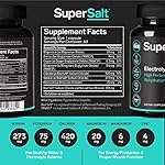 Keto Electrolyte Supplement, Salt Replacement Tablets for Rapid Oral Rehydration & Post Workout Recovery, Magnesium, Zinc, Sodium, Copper | 60 Capsules | Stop Leg Cramps and Restore Energy - Image 3