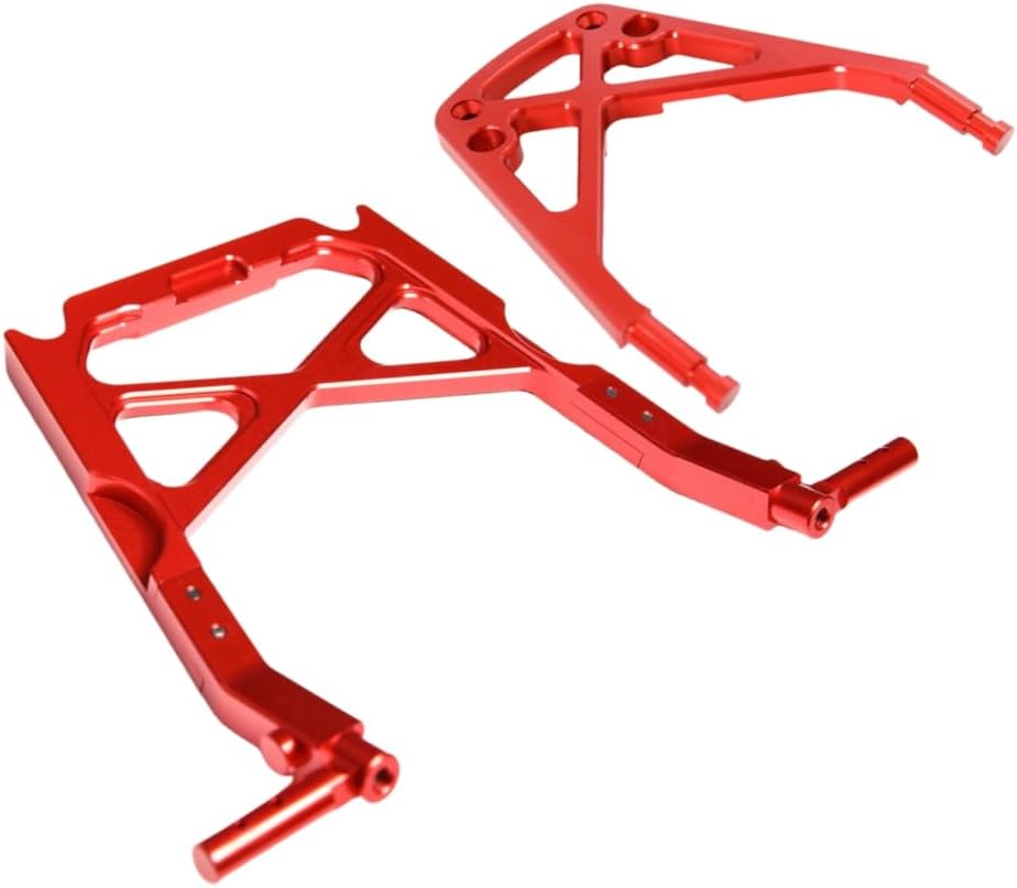 CNC Aluminum U Front & Center Bumper Support Brace Mount for 1/5 RC Car HPI Baja 5B 5T SS 5SC Upgrade Part (Orange)