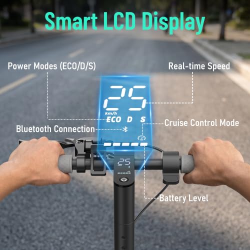 Image of 350W /500W Adult Electric Scooter, 8.5 inch /10 inch Solid Tires, 36V 7.8AH-15AH Battery, UP to 19-25MPH, 20-31 Miles Range, Foldable Lightweight E-Scooter, Dual Brakes, App Control, Max Load 265 LBS
