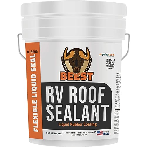 BEEST RV Roof Coating White, 5 Gallon