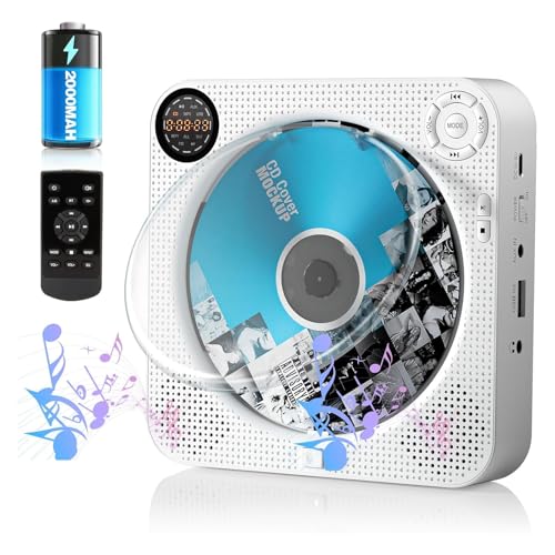 新品　2018年最新版壁掛け式DVD/CDプレーヤー VIFLYKOO③ Amazon.co.jp: Bluetooth機能付きポータブルDVD CDプレーヤー