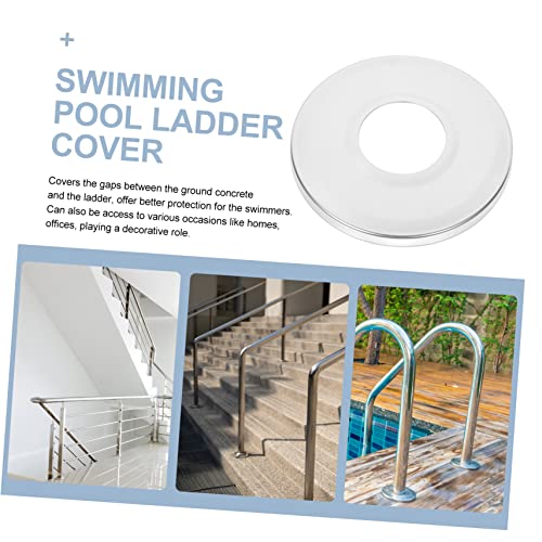 Placas decorativas para escalera de piscina acero inox 2 pzas miniatura 6