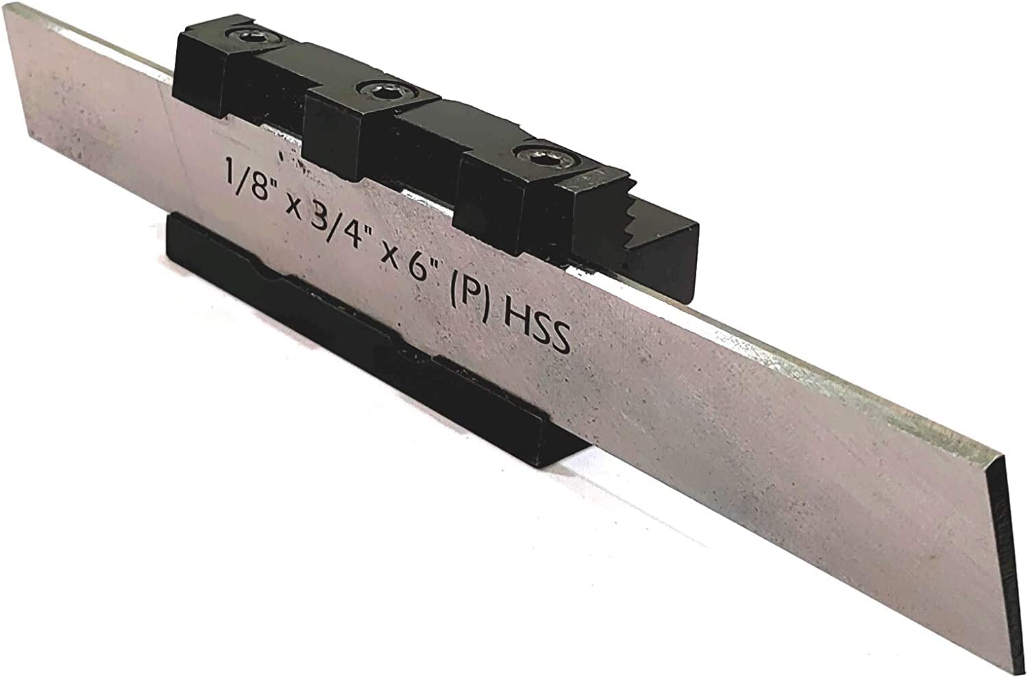Porte-outils de coupe réglable en hauteur centrale pour machines de tour en métal | Lame 100 % HSS incluse | Perfromance efficace (tige 10 mm + lame de 1,9 cm de large)
