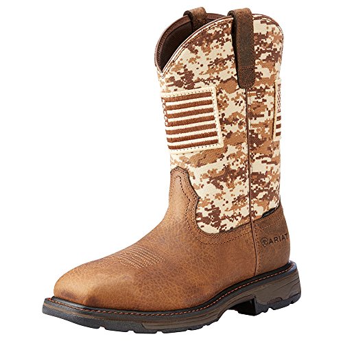 Ariat Work Men's Workhog Patriot Steel Toe Construction Boot