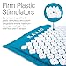 Kanjo Premium Acupressure Mat & Acupressure Pillow Set | High Density Memory Foam Core | 100% Organic Cotton Cover | Relieves Back Pain & Neck Pain | Includes Carry Bag | FSA & HSA Eligible | Sapphire