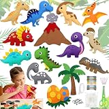 TZEKING Kit de Couture Enfant,14 Pièces Kit Couture Animaux,Kits d'Artisanat en...
