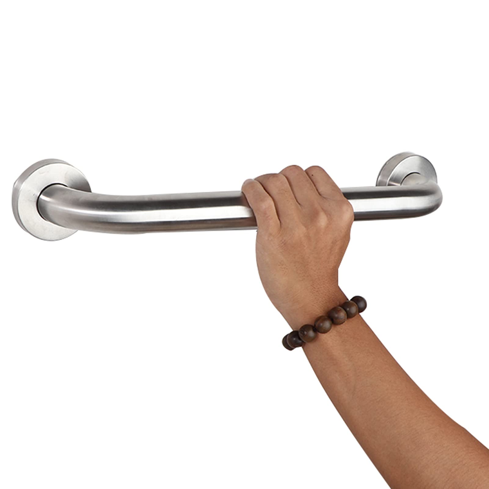 Barra di Sostegno di Sicurezza Supporto per l'equilibrio del Bagno Ringhiera per maniglione per Anziani Post-operatorio e Bambini, Maniglione con Finitura Lucida, Vieni con Viti montate