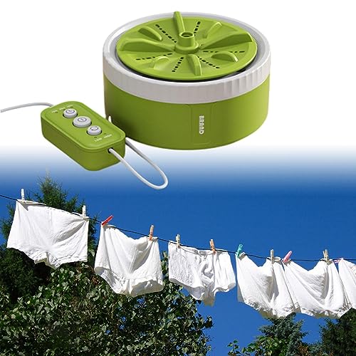 Image of Mini Turbine Washing Machine USB Powered Small Size for 4Kg Personal Laundry Green| Major Appliances | Washers & Dryers | Washing Machines|• Washing Machines|1 Mini Washing Machine