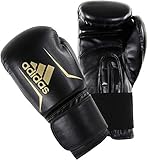adidas Herren, Speed 50 Boxhandschuhe, Black/Gold, 6