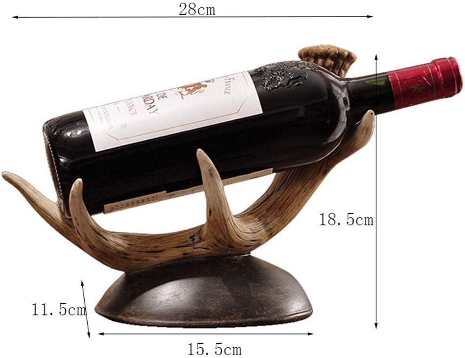 Soporte para Botellas de Vino SONGCHAO de Resina 28x11.5x18.5 cm miniatura 2