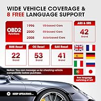 LAUNCH CR629 OBD2-Scanner ABS SRS-Scan-Tool mit Aktivtest, 3 Service-Öl-/SAS-/BMS-Reset-Tool, vollständige OBD2-Funktionen, Fahrzeugcode-Scanner, lebenslange kostenlose Updates – Ansicht 5
