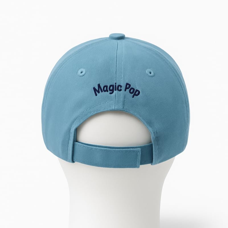 MagicPop Premium Cotton Caps for Kids Aged 4-12 Years, Unisex Stylish Baseball Cap for Boys & Girls, Comfortable & Breathable, Trendy Hat for Outdoor - Image 3 thumbnail