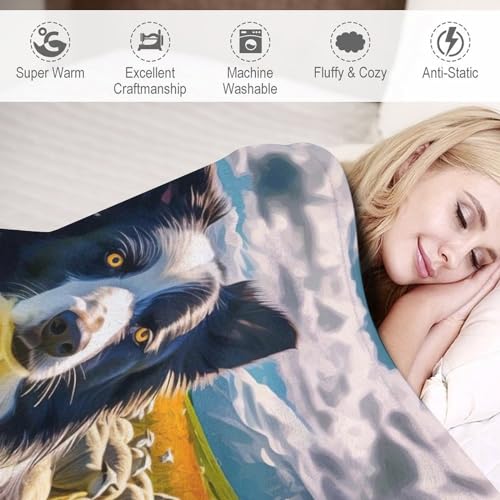 Couverture dog en polaire moelleuse pour vos soirées canapé - 4