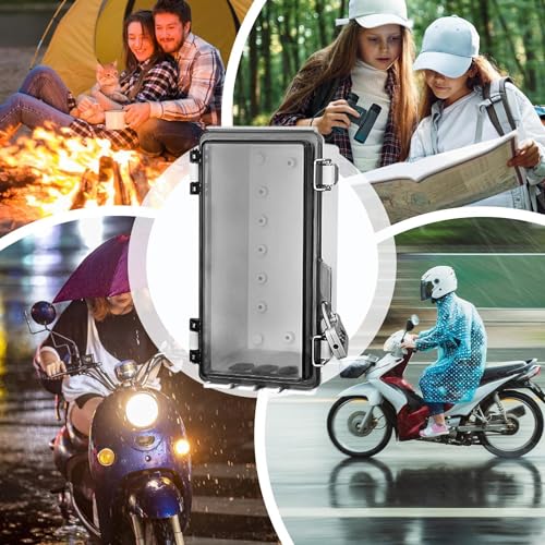 Boîtier de projet électrique étanche pour protéger une multiprise extérieure de la poussière - 4