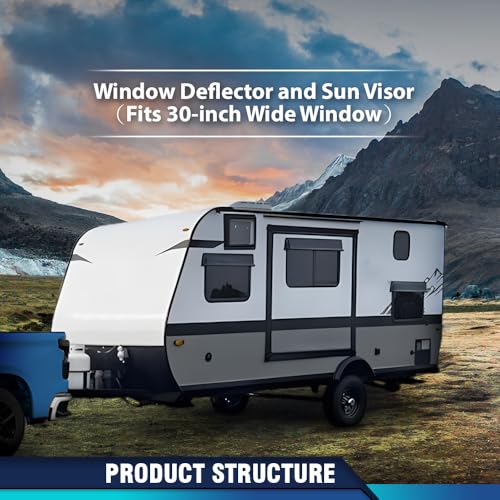 Image of PIT66 Window Deflector and Sun Visor 1 PC
