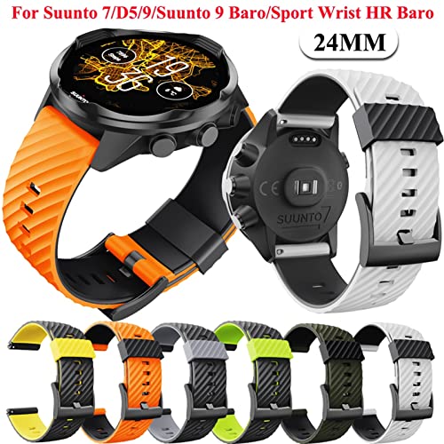 Bracelet Suunto 9 Baro de rechange anti-transpiration en silicone - 2