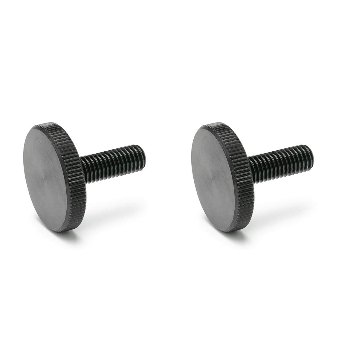 Viti A Testa Zigrinata M6 X 15 Mm - Set 5 Pezzi, Alluminio Anodizzato Nero - Foto 8