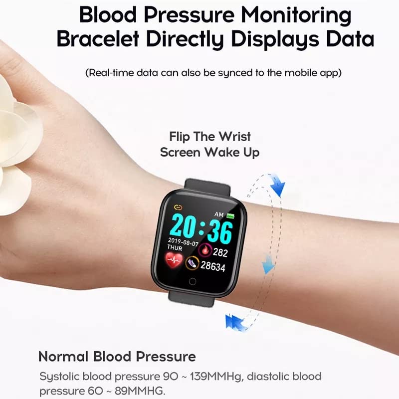 Relojes inteligentes para niños y pulseras inteligentes de salud 4