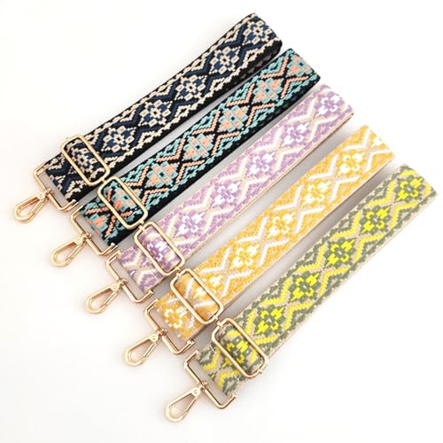 Image of Purse Strap Replacement Crossbody Wide Shoulder Strap Adjustable Guitar Handbag Belts Straps for Women